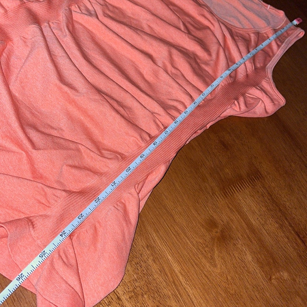 Calia Orange Ruched Tank - Picture 4 of 4